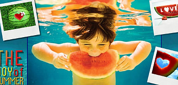 The Joy of Summer. , summer, pool, watermelon, elena kalis, joy, water HD wallpaper