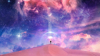 Interstellar Bliss, artist, artwork, digital-art HD wallpaper