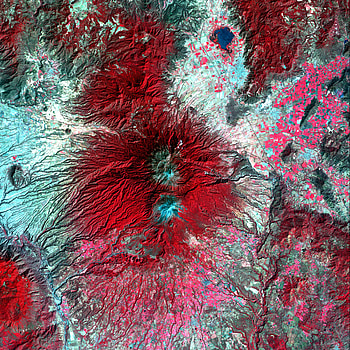 Universe, Surface, Land, Earth, Relief, Volcano HD wallpaper