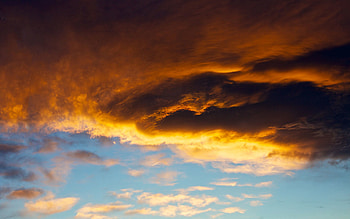 Nature, Sunset, Sky, Shine, Light, Grey, Darkness, Cloud HD wallpaper