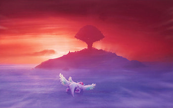 Flying To Pure Land, artist, artwork, digital-art, deviantart HD wallpaper