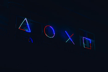 Dark, Neon, Backlight, Illumination, Circle, Cross HD wallpaper