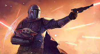 The Mandalorian Baby Yoda 2020, the-mandalorian, tv-shows, star-wars, artstation, baby-yoda HD wallpaper