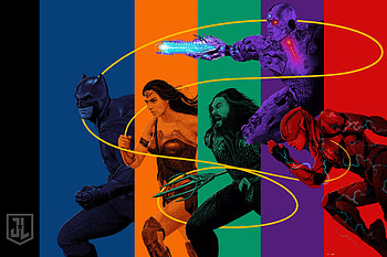 Justice League 2017 Heroes Unite, justice-league, 2017-movies, movies, batman, wonder-woman, flash, cyborg, aquaman HD wallpaper