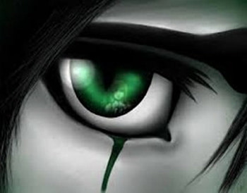 teary eye, sad, heart, anime, broken HD wallpaper