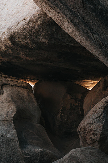 Nature, Stones, Lumps, Cave, Blocks HD phone wallpaper