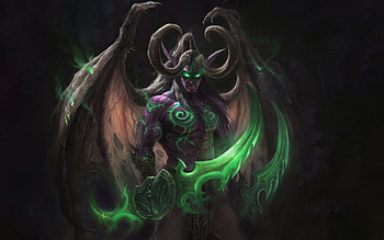 Night elves, World of Warcraft, art HD wallpaper
