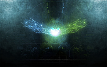 Abstract, Background, Patterns, Shine, Light, Form, Glow, Wings HD wallpaper