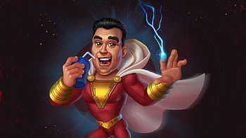 New Shazam Art, shazam, superheroes, artwork, behance HD wallpaper