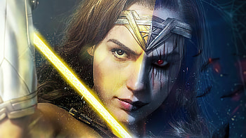 Wonder Woman Dark 2020, wonder-woman, superheroes, artwork, artist HD wallpaper