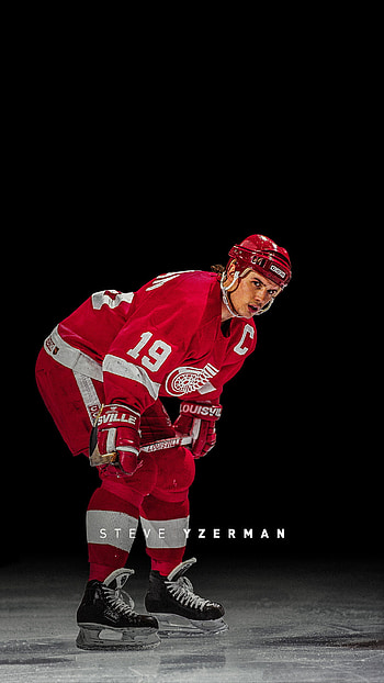 Steve Yzerman, Detroit Red Wings HD phone wallpaper