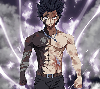 Gray Fullbuster, Anime character, Ice magic, Powerful warrior HD wallpaper