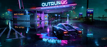 Neon Hypercar : Need For Speed Dreams, video game, Need For Speed, hypercar, neon HD wallpaper