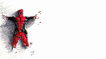 Deadpool 10 Artwork, deadpool-2, deadpool, artwork, artist, superheroes HD wallpaper