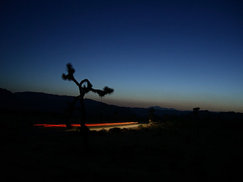 Twilight, Lights, Dark, Road, Long Exposure, Dusk, Roadside, Shoulder HD wallpaper