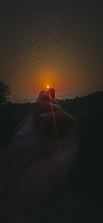 Sunset Lover, atmosphere, sky HD phone wallpaper