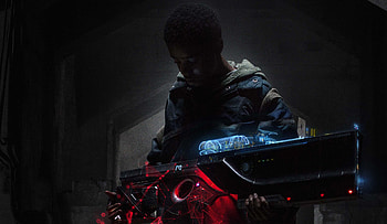 Kin, action movie, kid with gun HD wallpaper
