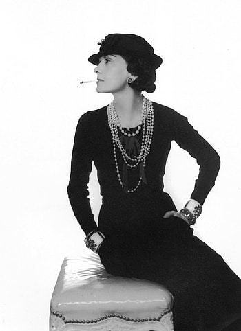 Monochrome, Coco Chanel HD phone wallpaper