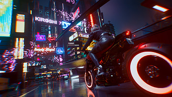 Cyberpunk Motorcycle, Cyberpunk 2077, Sci Fi HD wallpaper