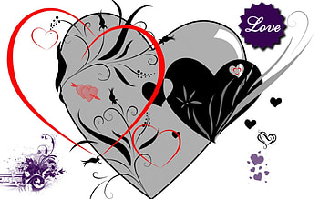 A Heart Full of Love, hearts, 1680x1050, cg, love HD wallpaper
