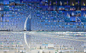Dubai, blue, sea, white, city, abstract, texture, water, travel HD wallpaper