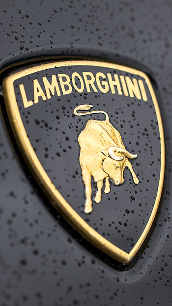 Lamborghini Logo Close-up 6 HD phone wallpaper