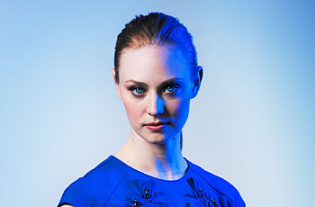 Deborah Ann Woll, Celebrity, Actress, Blue Eyes, Face HD wallpaper