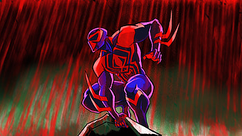 Spider Man 2099 In Digital Dexterity, spiderman-2099, superheroes, artwork, digital-art, artist, deviantart HD wallpaper