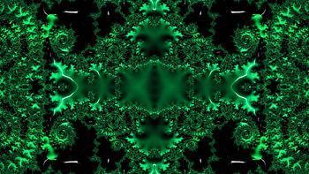 Trippy Psychedelic Fractal, trippy, psychedelic, aesthetic, green, Abstract, fractal, abstract green HD wallpaper