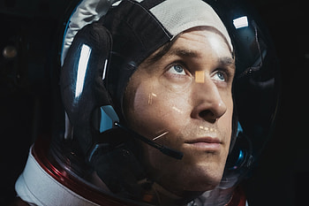 First Man , Astronaut biopic, Ryan Gosling, Neil Armstrong HD wallpaper