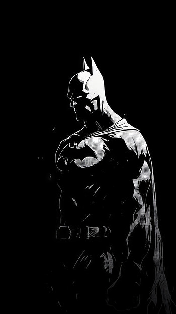Black And White Epic Batman , movie, The Batman HD phone wallpaper