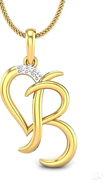 B Letter, Design Letter, gold HD phone wallpaper
