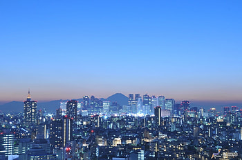 Tokyo Night View, night, japanese, scenery, city, japan, view, sky, tokyo HD wallpaper