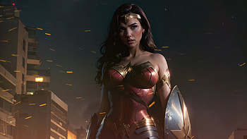 Wonder Woman Warrior Of Truth, wonder-woman, superheroes, artwork, artist, digital-art, deviantart HD wallpaper