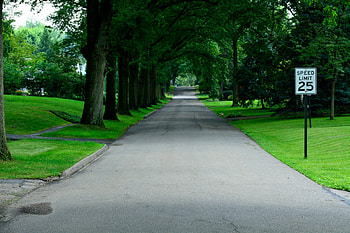 Scenic Tranquil Road, scenic road, peaceful road, summer road, tranquil road HD wallpaper