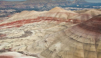Painted Hills, fun, desert, cool, nature, mountains HD wallpaper