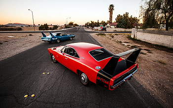 Auto, Cars, Back View, Rear View, Style, Dodge Charger Daytona HD wallpaper