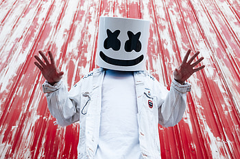 Marshmello, musician, celebrity, 2019 HD wallpaper