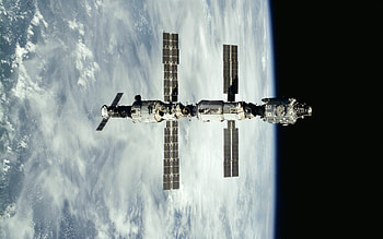 International Space Station, MacBook Air HD wallpaper