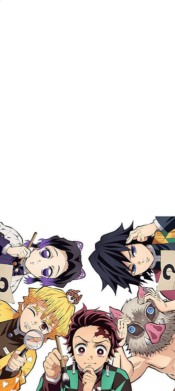 Demon Slayer : Inosuke, Tanjiro & Giyuu Unite!, Anime, Demon Slayer: Kimetsu no Yaiba, Inosuke Hashibira, Tanjiro Kamado, Giyuu Tomioka HD phone wallpaper