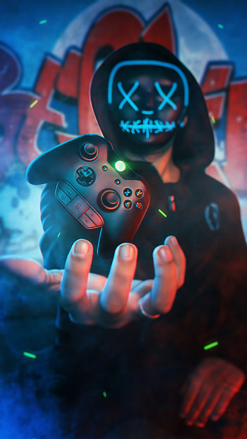 Gamer boy mask, Xperia , , Backgrounds HD phone wallpaper