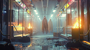 Tickets Please , ghost, artist, artwork, digital-art HD wallpaper