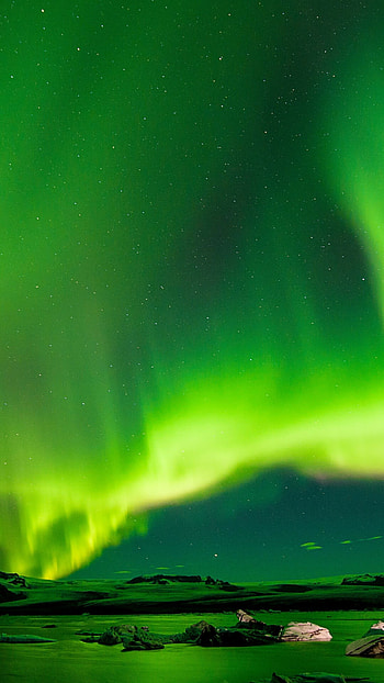 Aurora Borealis, Northern lights, , Nighttime wonders HD phone wallpaper