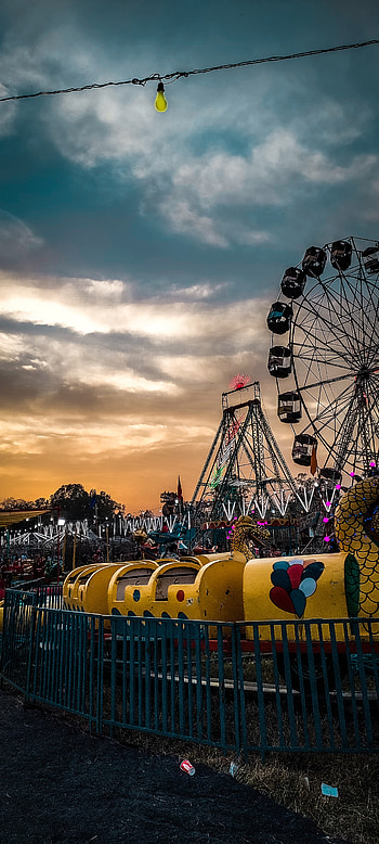 Carnival Evening Sky, Nature, cloud, NightSky, View HD phone wallpaper