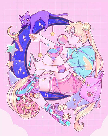 Serena, magenta, pink HD phone wallpaper