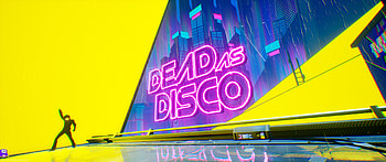 Dead as Disco — Neon Skyline ( Quad Video Game ) HD wallpaper