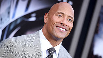 Dwayne Johnson , Striking visuals, Hollywood superstar, Iconic presence HD wallpaper