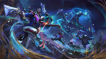 Winterblessed Lucian Senna Camille Annie Thresh Hwei Sylas Hecarim Thresh LoL, League Of Legends, Hwei (League Of Legends), Senna (League Of Legends), Lucian (League Of Legends), Thresh (League Of Legends) HD wallpaper