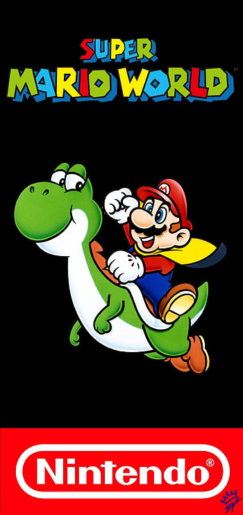Super Mario World, nintendo, 35th anniversary HD phone wallpaper