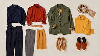 Capsule Wardrobe: Timeless Autumn Essentials, Clothing, Sweater, Scarf HD wallpaper